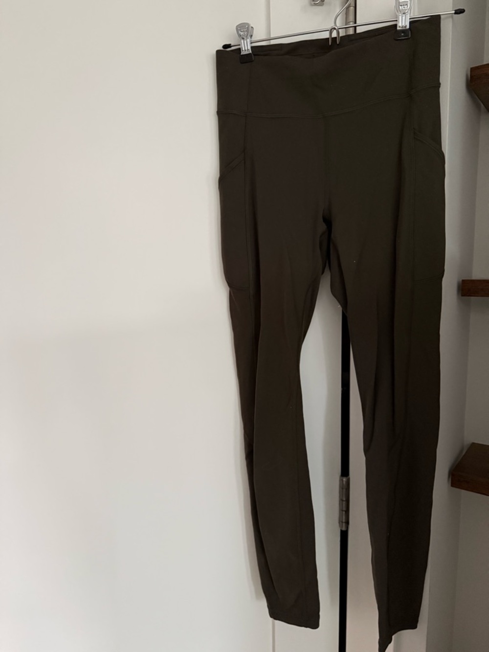 lululemon athletica Olive Green High-Rise Leggings with Pockets